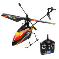 rc hélicoptère 2.4G 4CH simple lame wl jouets Gyro RC MINI extérieure r / c copter avec LCD et 2 batteries v911 ​​hélicoptère